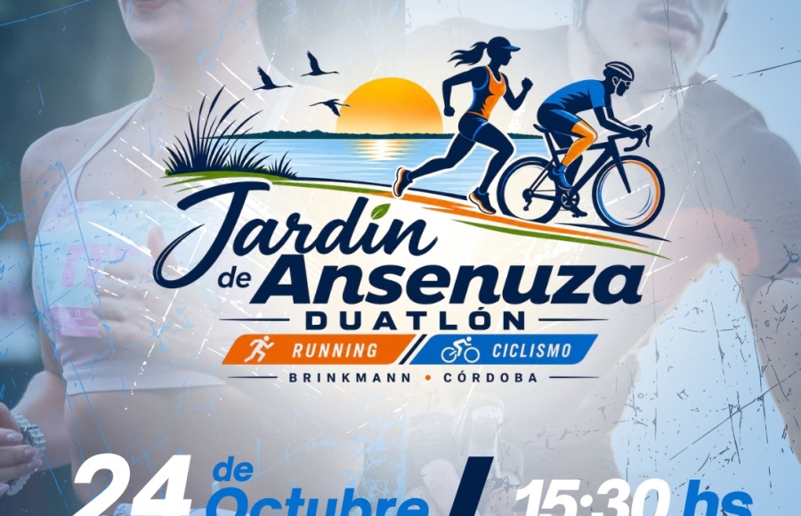 Se viene el Duatlón Jardín de Ansenuza