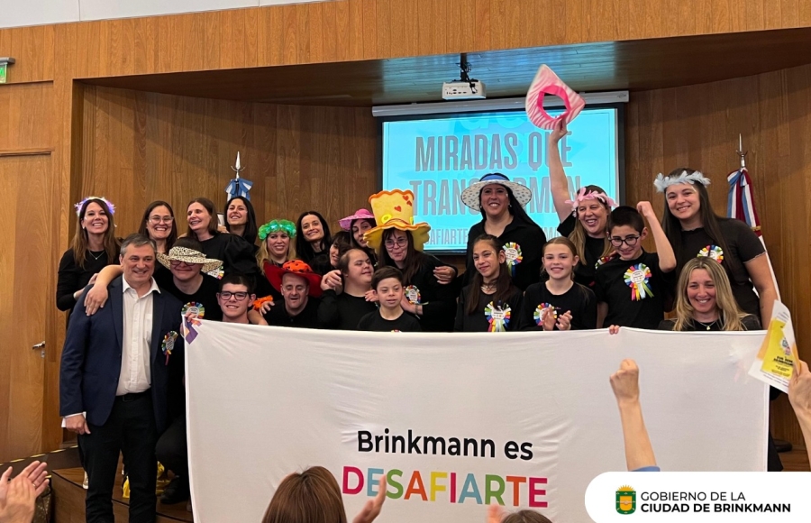 Brinkmann celebró la inclusión en el Festival Desafiarte 2026