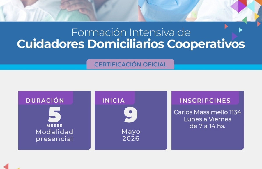 Formación intensiva de Cuidadores Domiciliarios Cooperativos