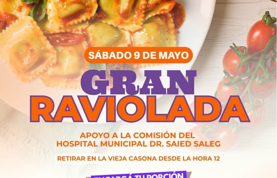 Gran raviolada a beneficio del Hospital