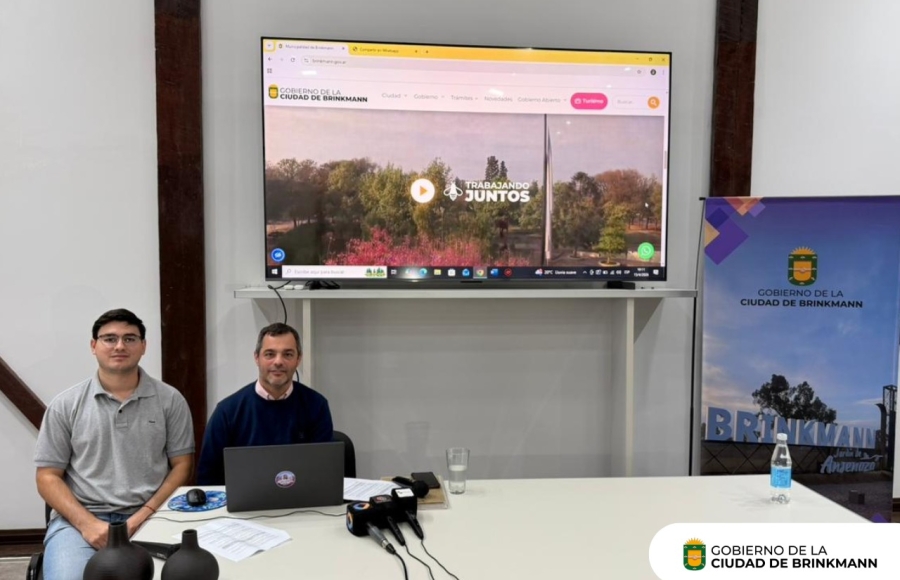 El Municipio presentó su nueva página web