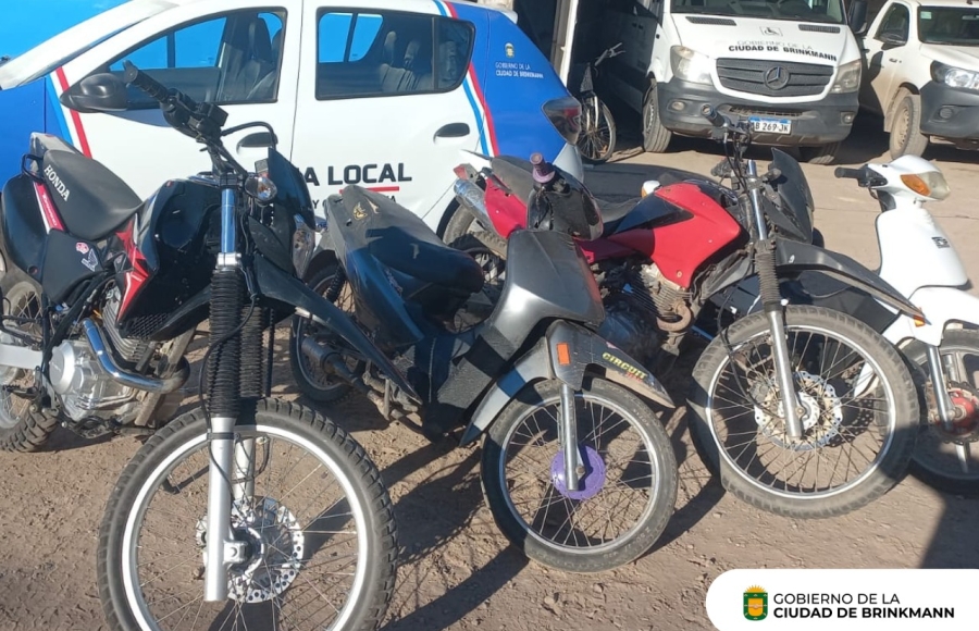 Guardia Local sacó de circulación motocicletas en infracción
