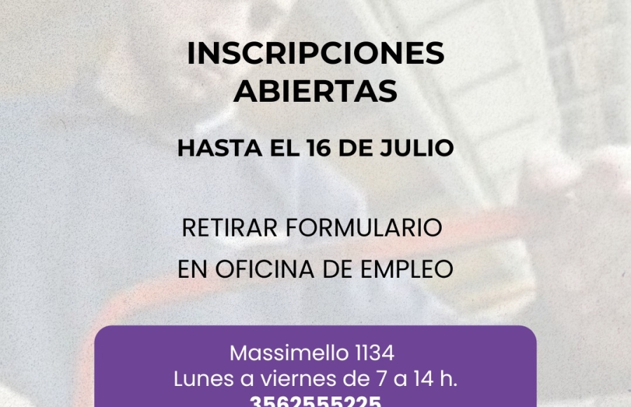 Inscripciones abiertas para una nueva edición del Programa Empleo +26