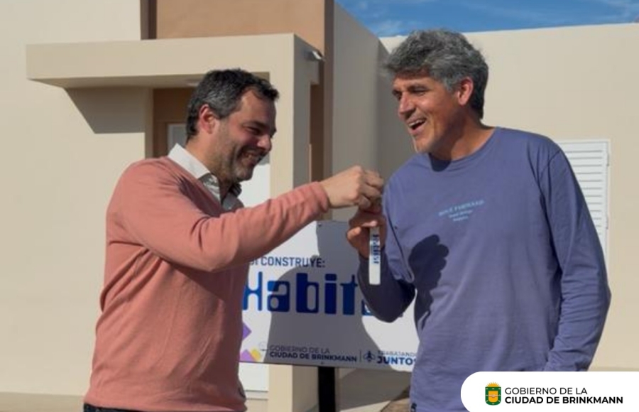 Entregaron la primera vivienda del Nuevo Sistema Habitar