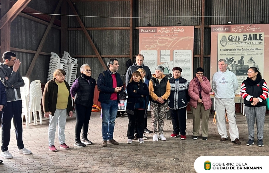Brinkmann recibió delegaciones de la región en el marco de “Memorias que Viajan”