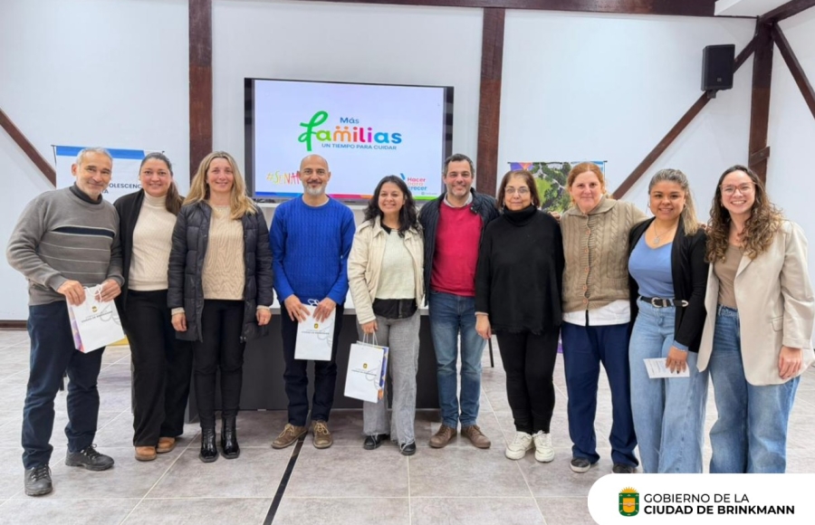 Presentaron en Brinkmann el Programa "Más Familias"