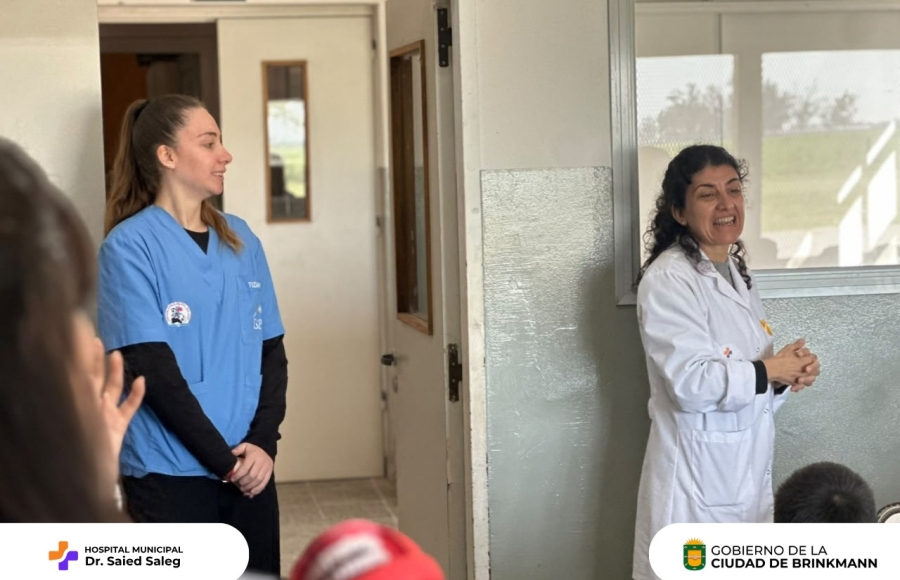 El Hospital llegó a los centros educativos locales