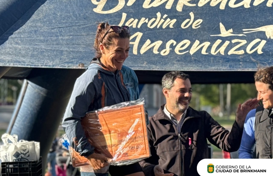 Brinkmann vivió con éxito su primer duatlón