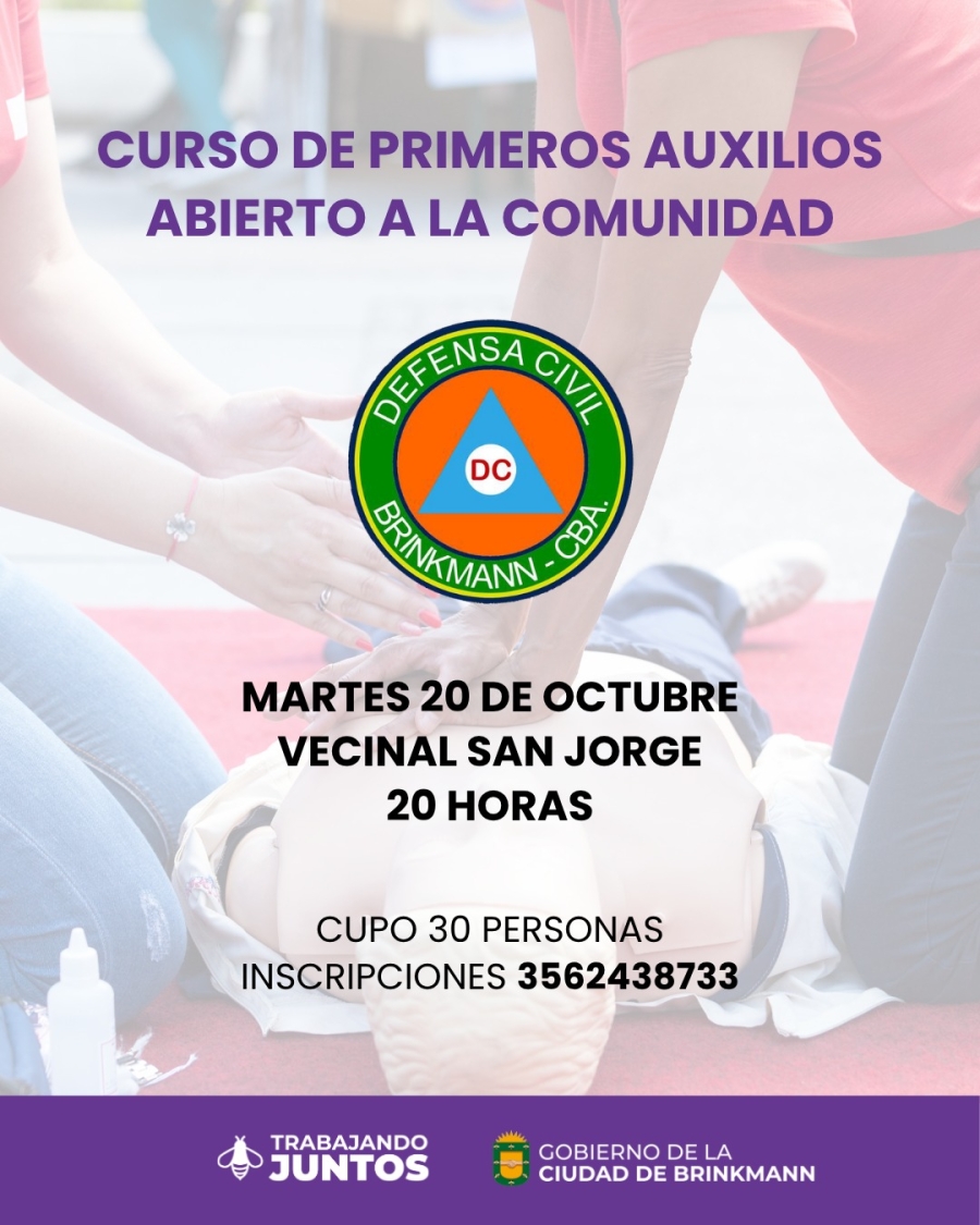 Curso primeros auxilios