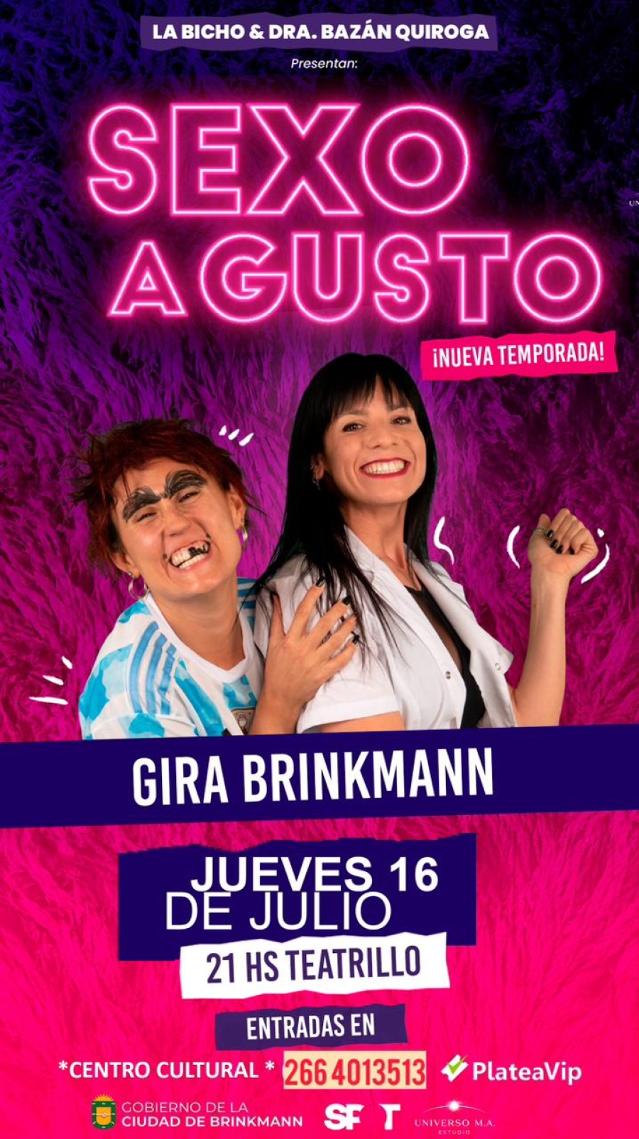 Obra Teatral: Sexo a gusto