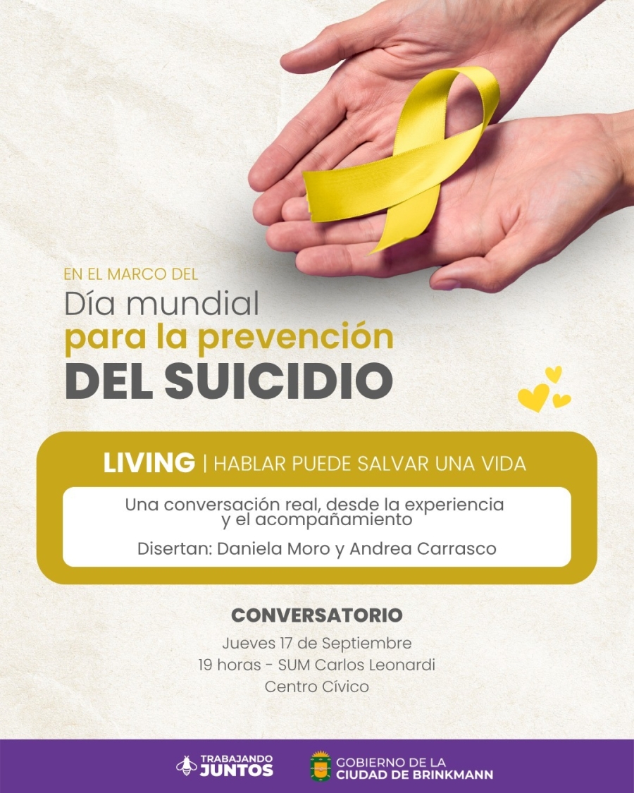 Conversatorio: Hablar puede salvar una vida