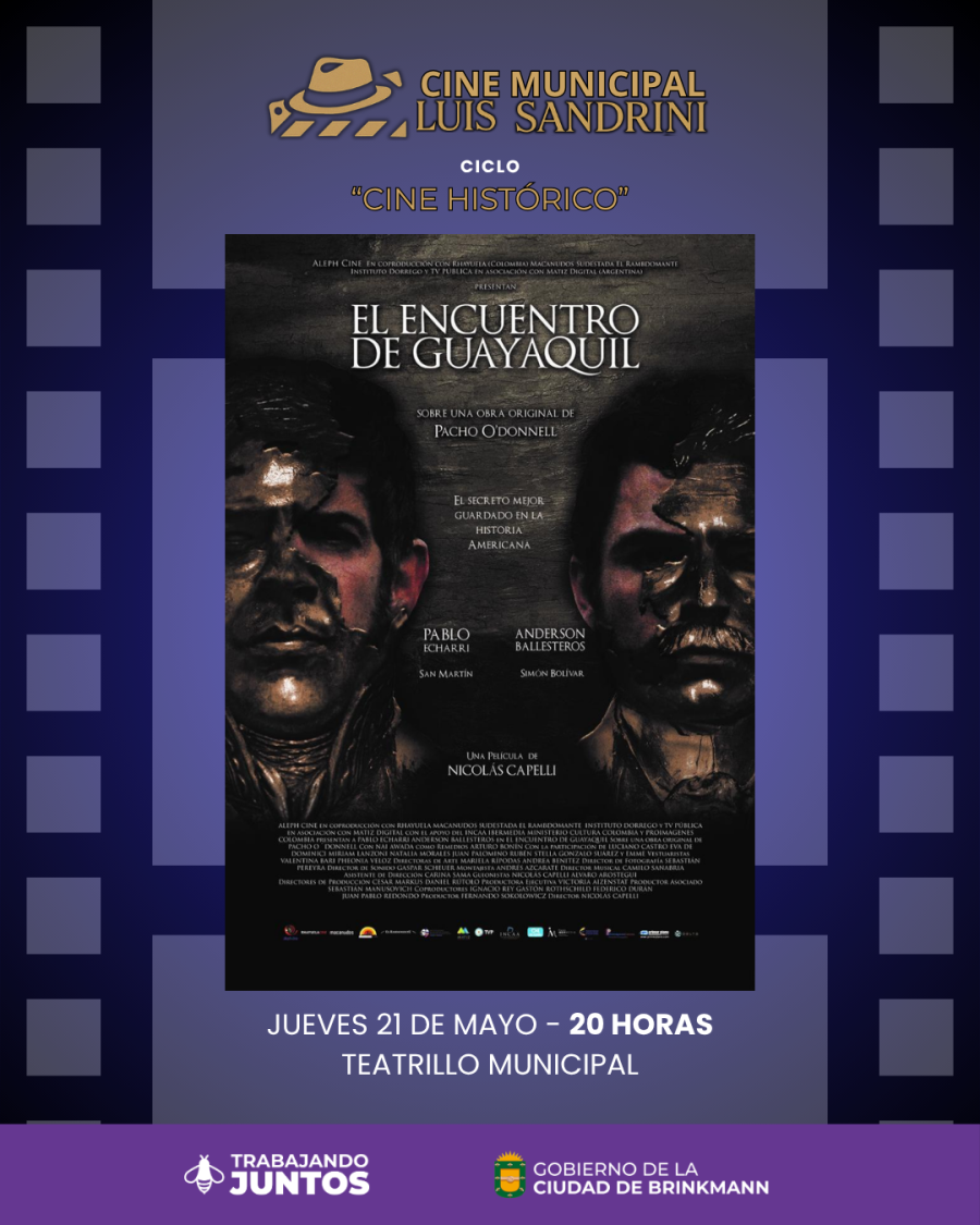 Cine Municipal: El encuentro de Guayaquil