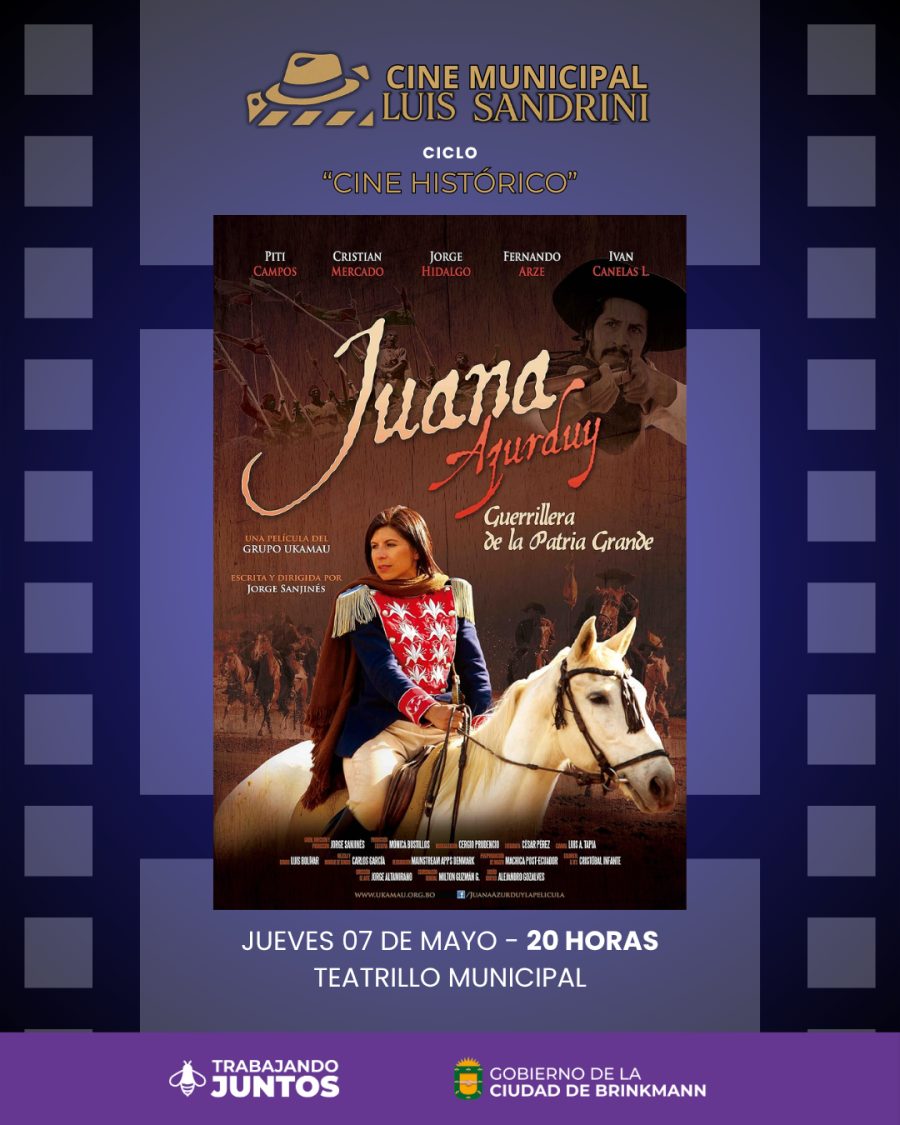 Cine Municipal: Juana Azurduy