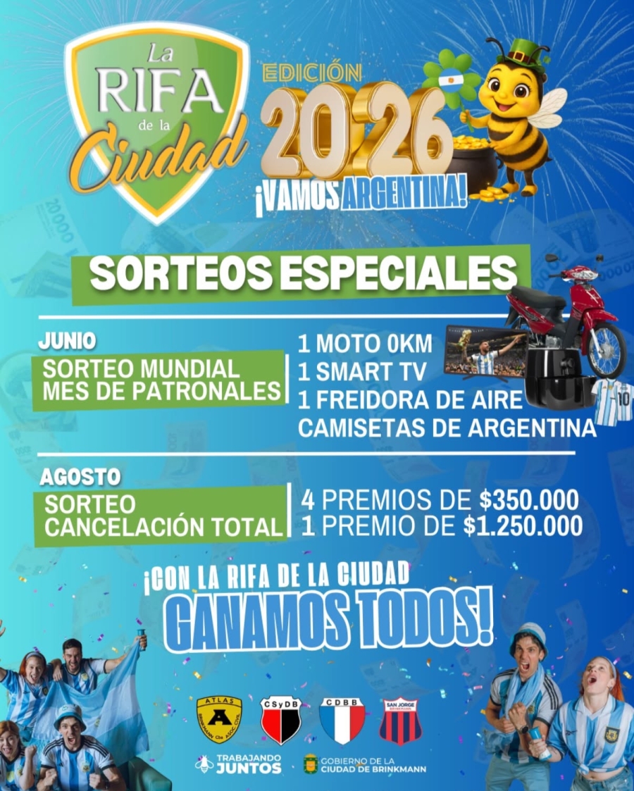 Rifa: Sorteo especial JUNIO