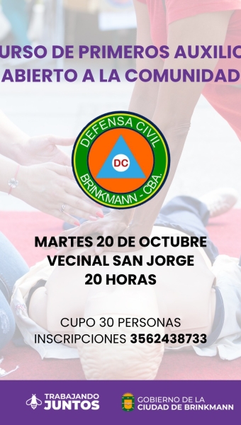 Curso primeros auxilios