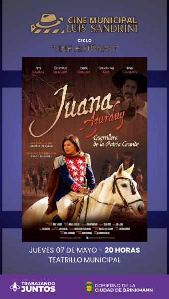 Cine Municipal: Juana Azurduy