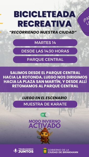 Bicicleteada Recreativa
