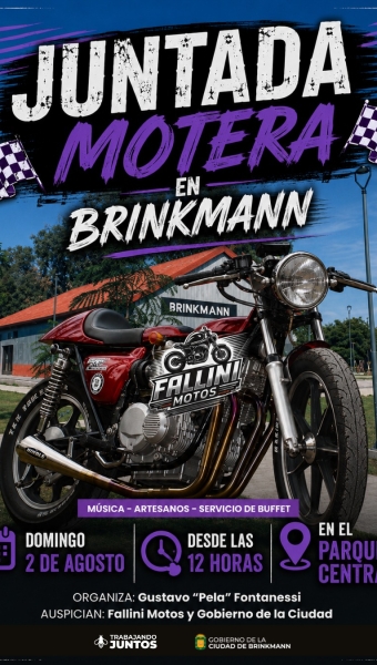 Motoencuentro en el Parque