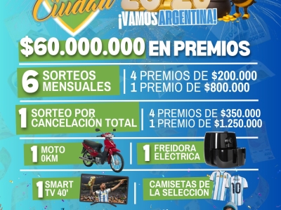 ¡Llega la Rifa de la Ciudad 2026!