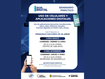 Seminario práctico: Uso de celulares y aplicaciones digitales.