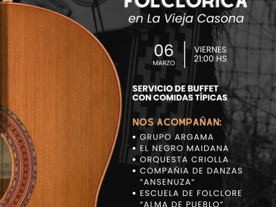 Se viene una gran peña en La Vieja Casona