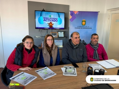 Presentaron actividades de INVIERNO en Brinkmann