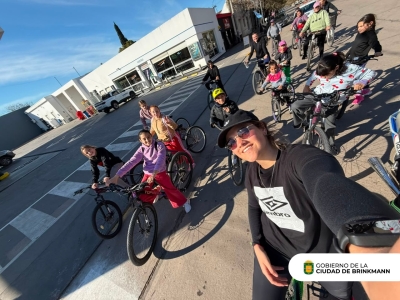#ModoInvierno - Se realizó la Bicicleteada Recreativa