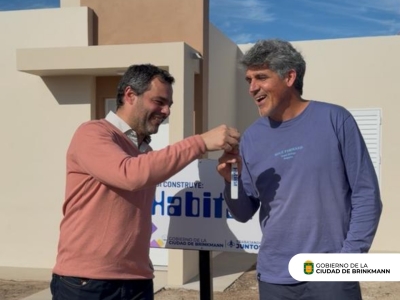 Entregaron la primera vivienda del Nuevo Sistema Habitar