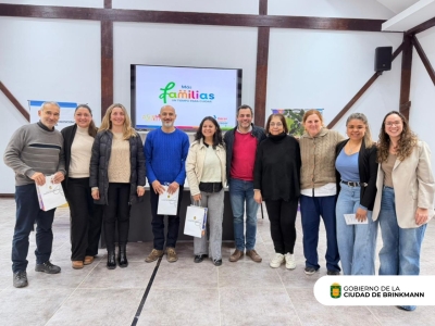 Presentaron en Brinkmann el Programa "Más Familias"