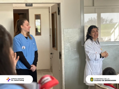 El Hospital llegó a los centros educativos locales