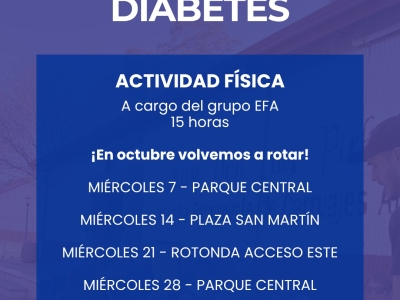 Continúan las actividades del Club de la Diabetes